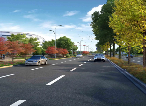 兴工路绿化设计